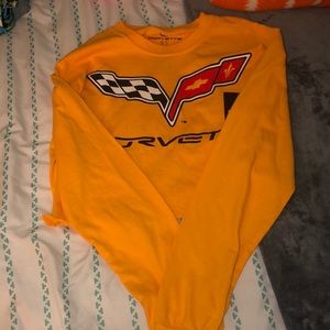 Forever 21 Long Sleeve Crop Top